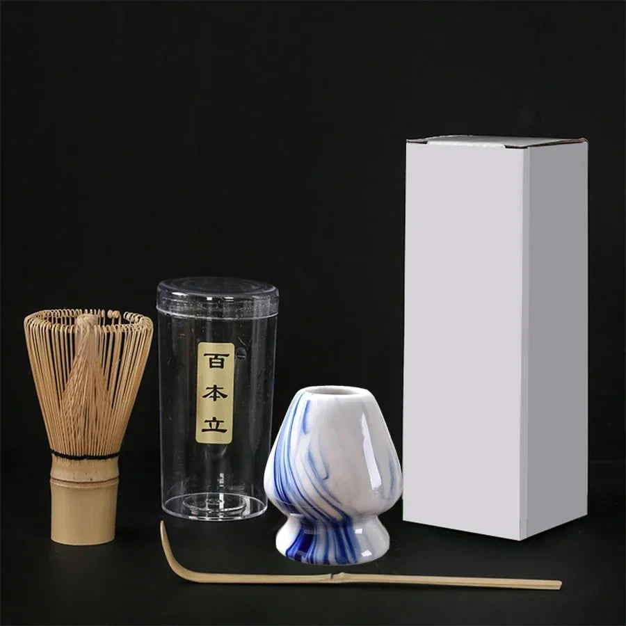 3Pcs/Set Japanese Matcha Set Safety Bamboo Buddha Tea Spoon Tea Set Indoor Tea Stirring Tools Accessories Kitchen Teaware Sets