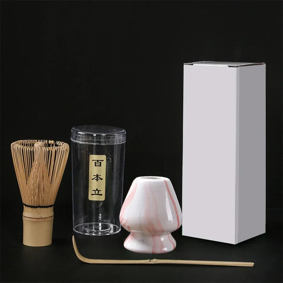 3Pcs/Set Japanese Matcha Set Safety Bamboo Buddha Tea Spoon Tea Set Indoor Tea Stirring Tools Accessories Kitchen Teaware Sets