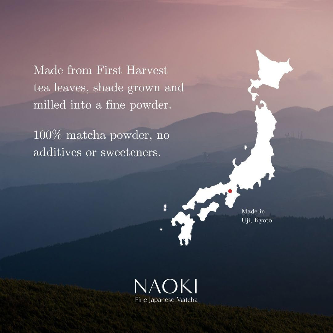 Superior Ceremonial Blend – Authentic Japanese First Harvest Ceremonial Grade Matcha Green Tea Powder from Uji, Kyoto (40G / 1.4Oz)