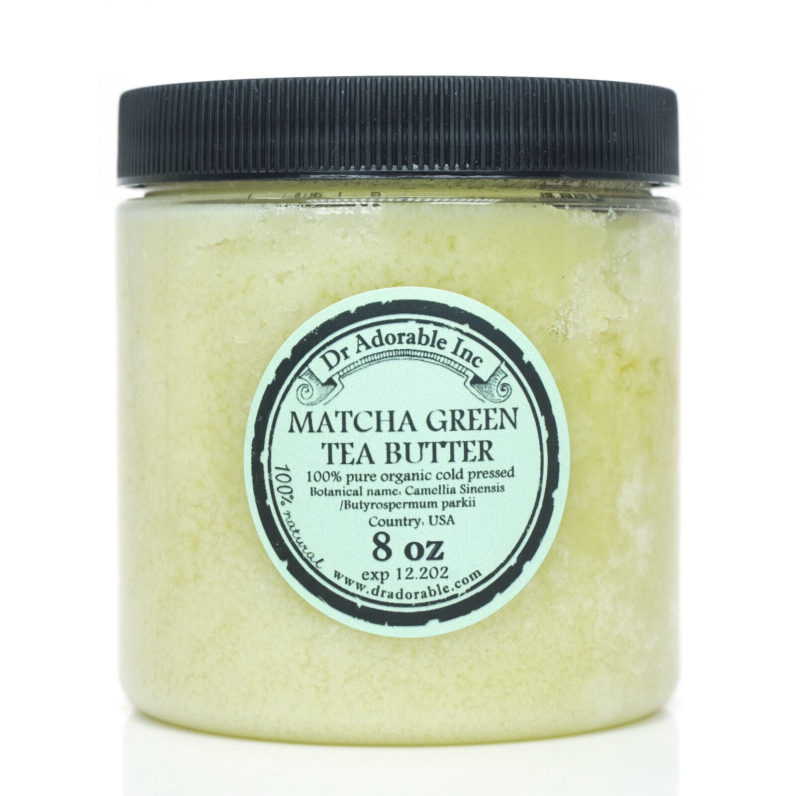 Green Tea Matcha Butter Refined Organic 100% Pure 2Oz up to 12Lb Free Shipping!