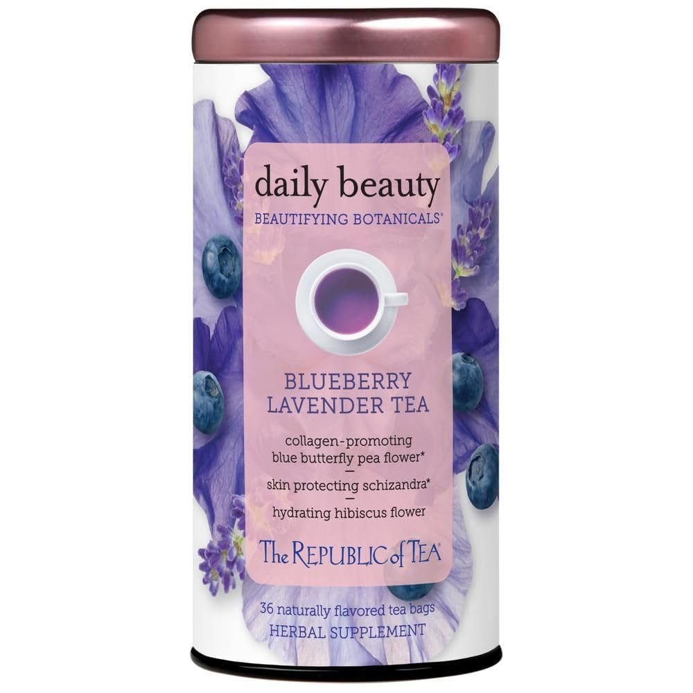 - Beautifying Botanicals® Daily Beauty Blueberry Lavender Herbal Tea Bags(36 Count)