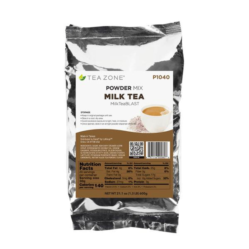 Tea Zone Boba Tea Powder - Perfect for Boba Tea, Smoothies, Slushies, Milk Teas and Flavored Tea