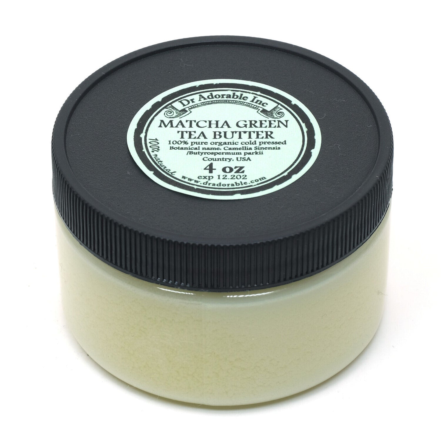 Green Tea Matcha Butter Refined Organic 100% Pure 2Oz up to 12Lb Free Shipping!